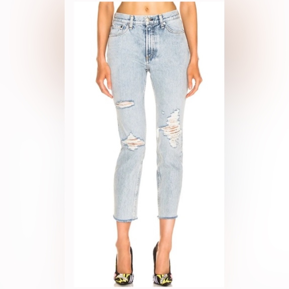 Rag & bone High Rise Ankle Skinny Madison